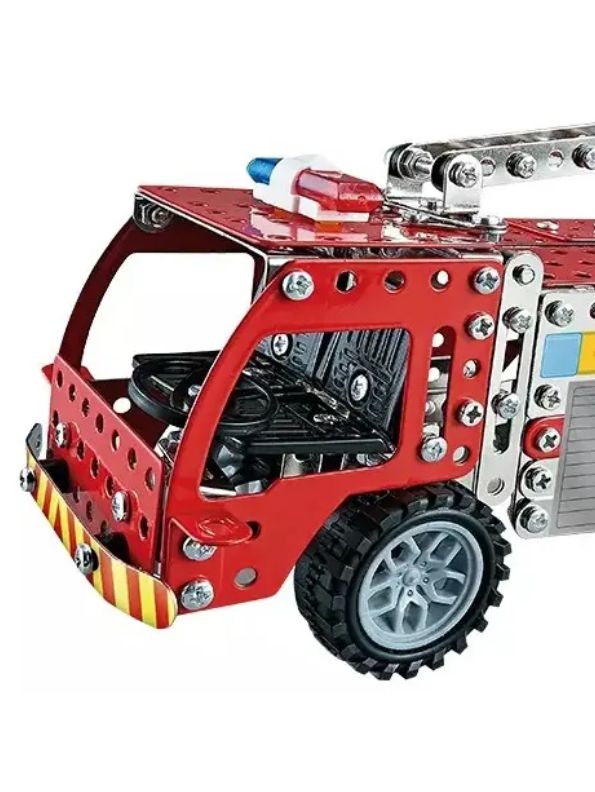 RapidRescue – 292 PCS | 3D DIY Rescue Fire Truck Building Kit for Kids – TV1433
