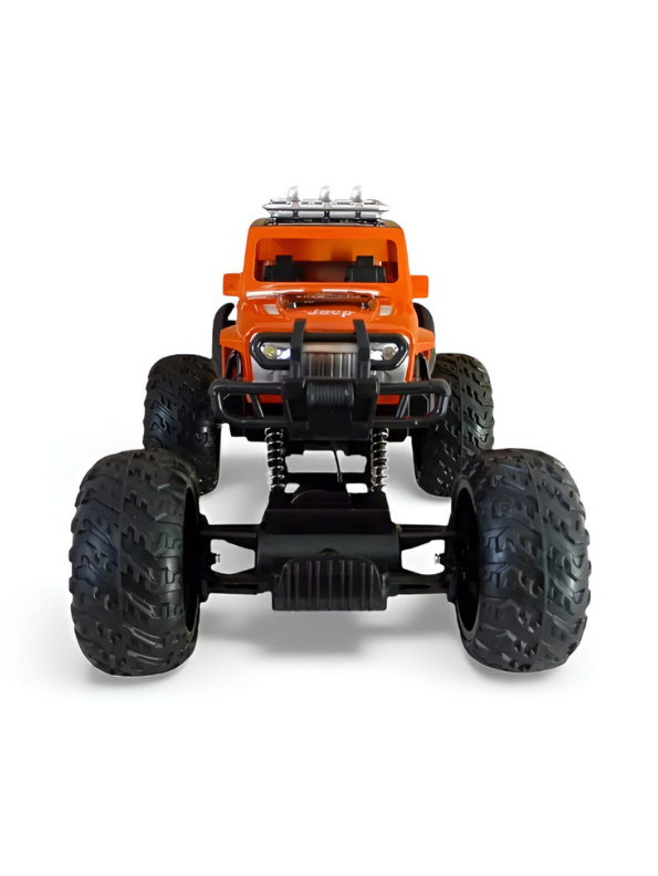 RC Climbing Car 4x4 – High-Speed Off-Road Remote Control Car Toy for Kids & Adults Orange - NX14921.