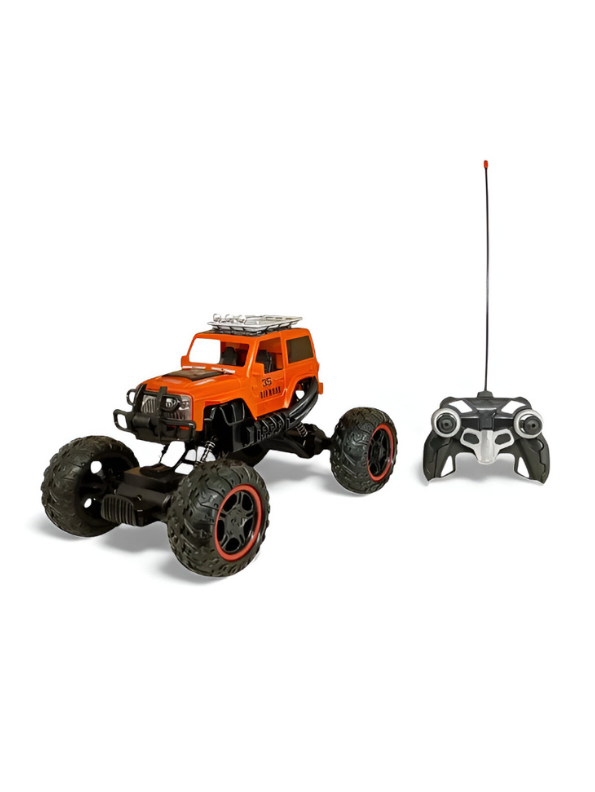 RC Climbing Car 4x4 – High-Speed Off-Road Remote Control Car Toy for Kids & Adults Orange - NX14921.