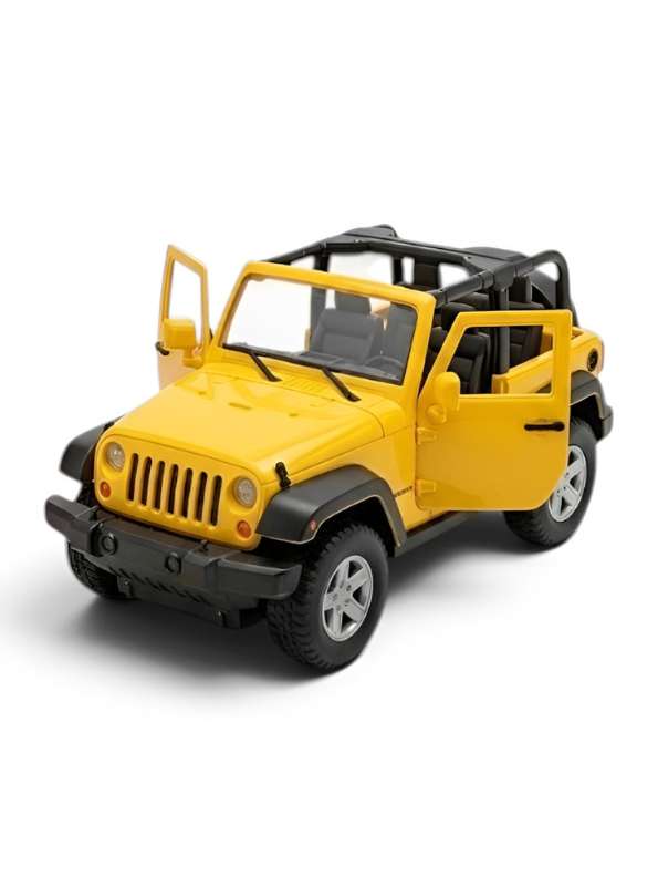 RC Off-Road SUV Model, 1:12 Scale Radio Controlled Car with Sound, Light, and Opening Doors TV636