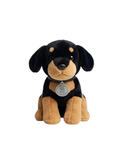 Realistic Rottweiler Plush Dog – Soft Stuffed Animal ST15898.