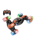 Rechargeable Hand Sensor RC Stunt Car Toy – Remote Control Car with Gesture Sensing & Light-Up Wheels Orange LMI14209.