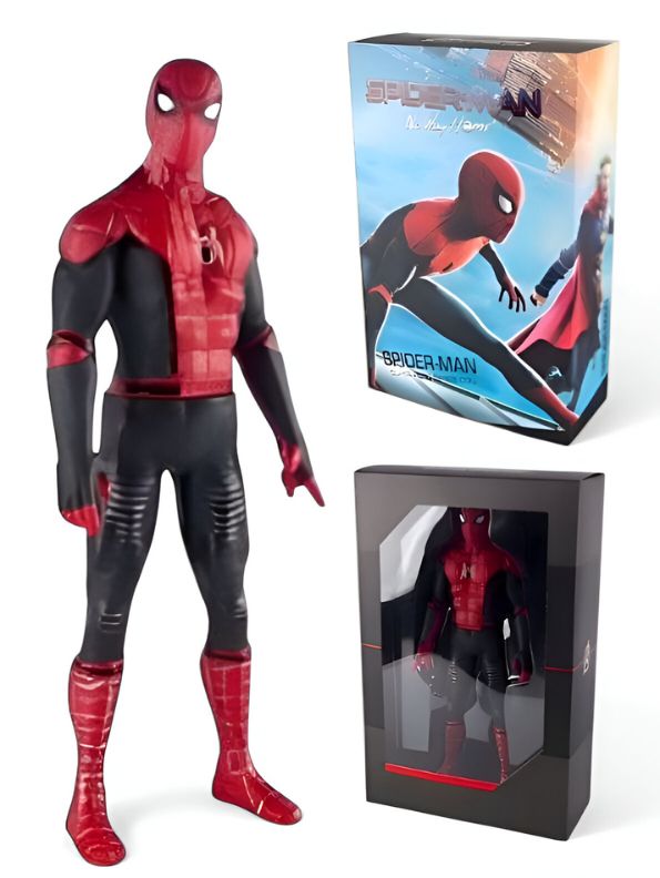 RED - Web-Slinger Supreme – Marvel Hero Series Spider-Man Action Figure | Ultimate Collectible Toy for Kids - MS14071