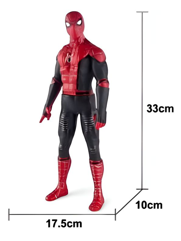 RED - Web-Slinger Supreme – Marvel Hero Series Spider-Man Action Figure | Ultimate Collectible Toy for Kids - MS14071