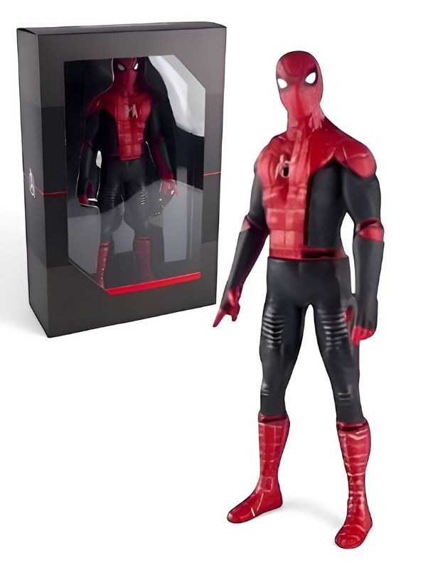 RED - Web-Slinger Supreme – Marvel Hero Series Spider-Man Action Figure | Ultimate Collectible Toy for Kids - MS14071