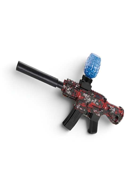 Red Camo Electric Gel Launcher – Automatic Outdoor Toy TV7232