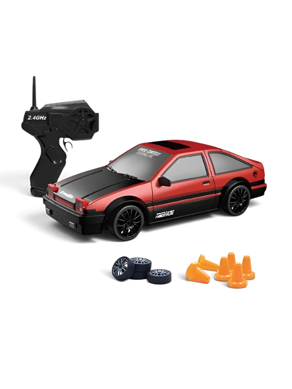 Red High-Speed Crash-Resistant Stunt Racing Car LMI16860.