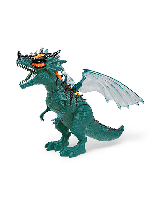Remote Control Dinosaur Robot Toy For Kids - Green (L-102) - Toyloft