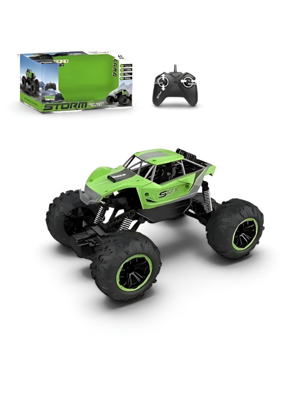 Remote Control Monster Truck – High-Speed Off-Road Rock Crawler Toy LMI15092.