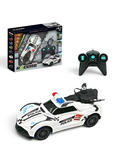 Remote Control Police Car - Rechargeable High-Speed RC Toy with Spray Effect TV7275