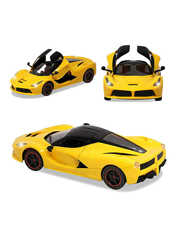 Remote Control Sports Racing Car - Yellow (L-94) - Toyloft