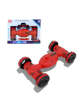 Remote Control Stunt Car – 360° Rotating 4WD RC Car with Dual-Side Racing & USB Charging for Kids Red LMI14215.