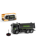 Remote Controlled Construction Dump Truck Toy with Realistic Working Lights and Heavy-Duty Design for Kids TV4131