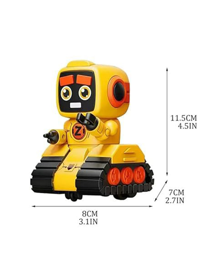 Robot Multifunction Intelligent Toy For Kids - Yellow (MS-S-24) - Toyloft
