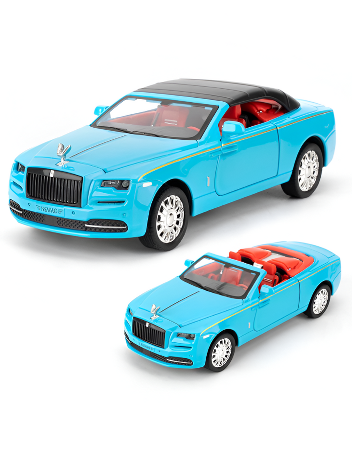 Rolls Royce Dawn Diecast Model Car 1:32 Scale Alloy Metal Toy Car LMI16111 - Free Car Inside.