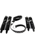Rouge Leather Adjustable D Ring Hogtie