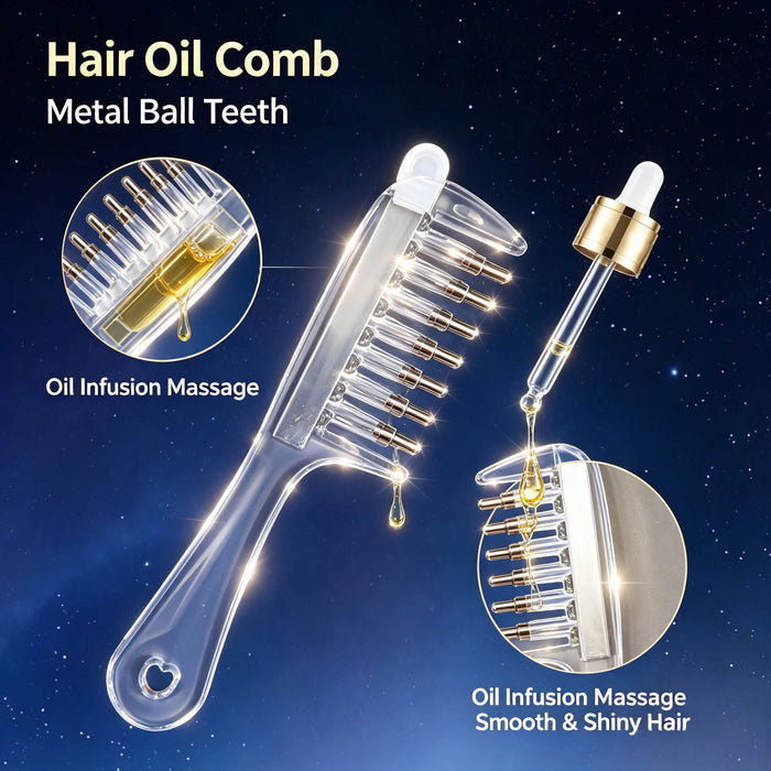 Scalp Applicator Hair Oil Comb