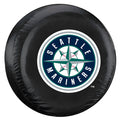 Seattle Mariners Tire Cover Large Size Black Alternate Logo CO-0
