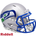 Seattle Seahawks Helmet Riddell Replica Mini Speed Style 1983-2001 T/B-0