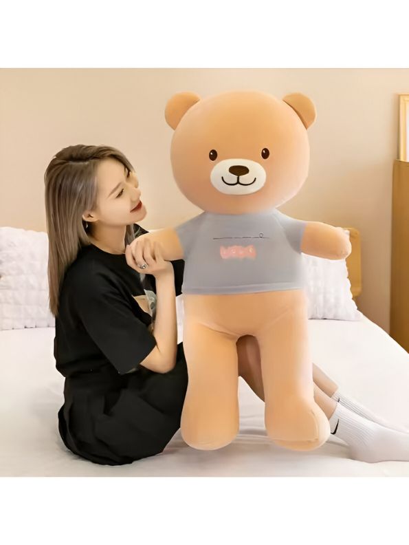 SnuggleCub - 10 Inch Teddy Bear Plush Toy |  Soft Cloth Doll for Kids & Girls Gift - MS14450