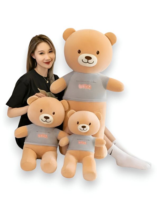 SnuggleCub - 10 Inch Teddy Bear Plush Toy |  Soft Cloth Doll for Kids & Girls Gift - MS14450