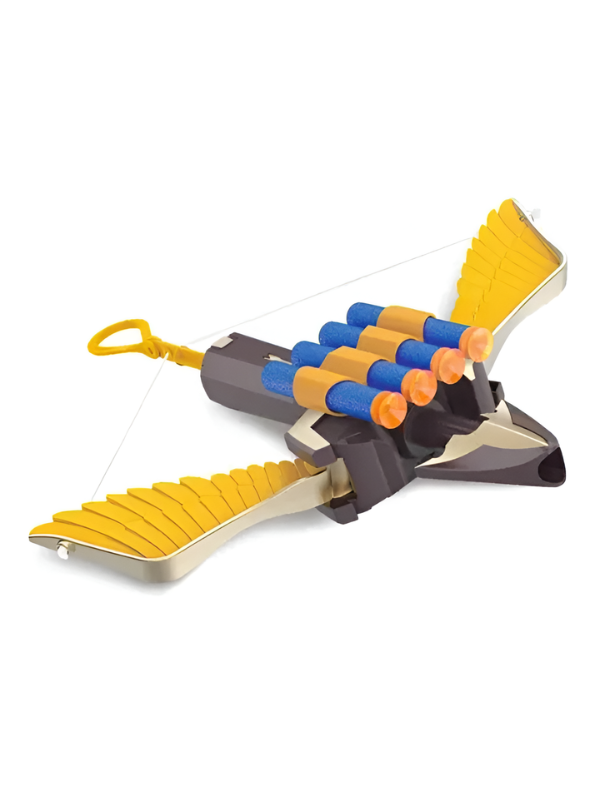 Soft Bullet Angel Bow Gun Toy with 10-Piece Target Set – Safe Foam Dart Blaster Bow & Arrow Game for Kids LMI16844