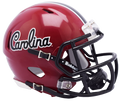 South Carolina Gamecocks Helmet Riddell Replica Mini Speed Style Script Design-0
