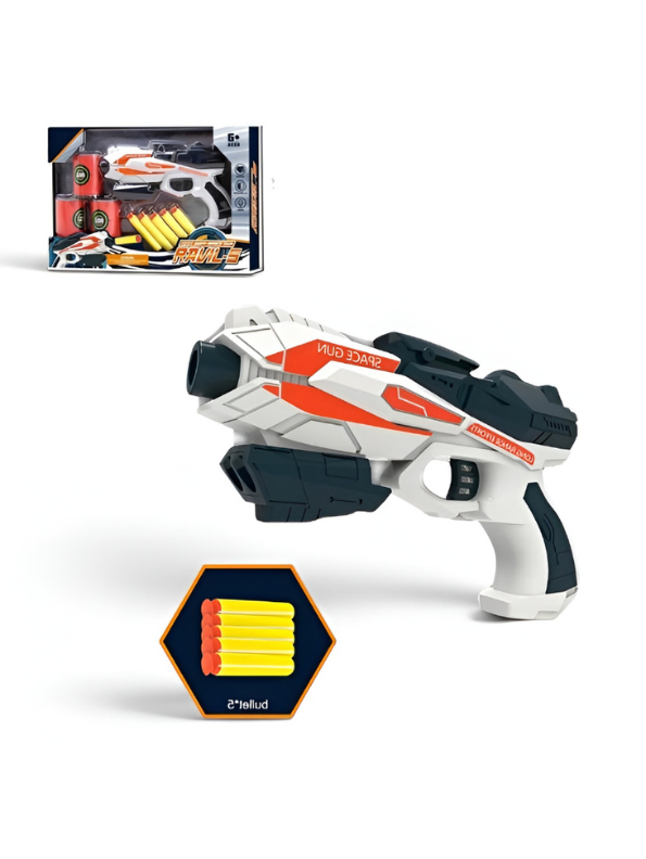 Space Gun Foam Blaster – Futuristic Sci-Fi Toy Pistol Soft Bullets & Long-Range Action LMI16685.