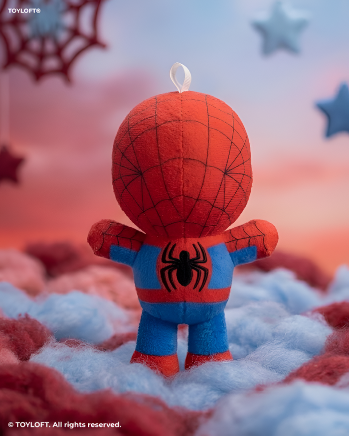 Spider-Man Plush Toy – 7 Inch Marvel Superhero Soft Stuffed Toy ST11383.