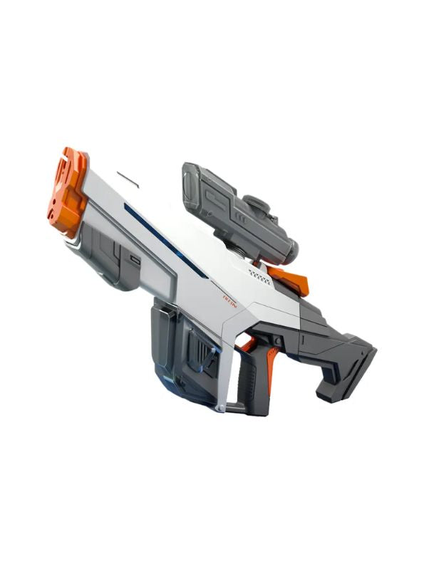 SplashMaster X1 - High Power Automatic Water Gun Suction Electric Squirt Gun - Light-Up Blaster for Adults & Kids LMI14351