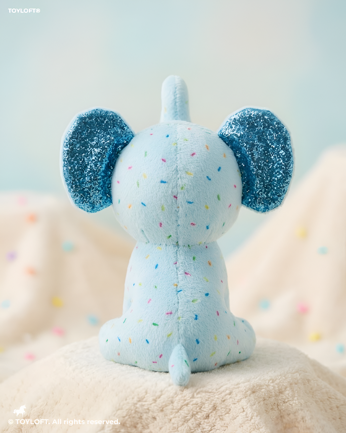 Sprinkles the Elephant Plush | Blue 7-Inch Soft Stuffed Animal ST16790