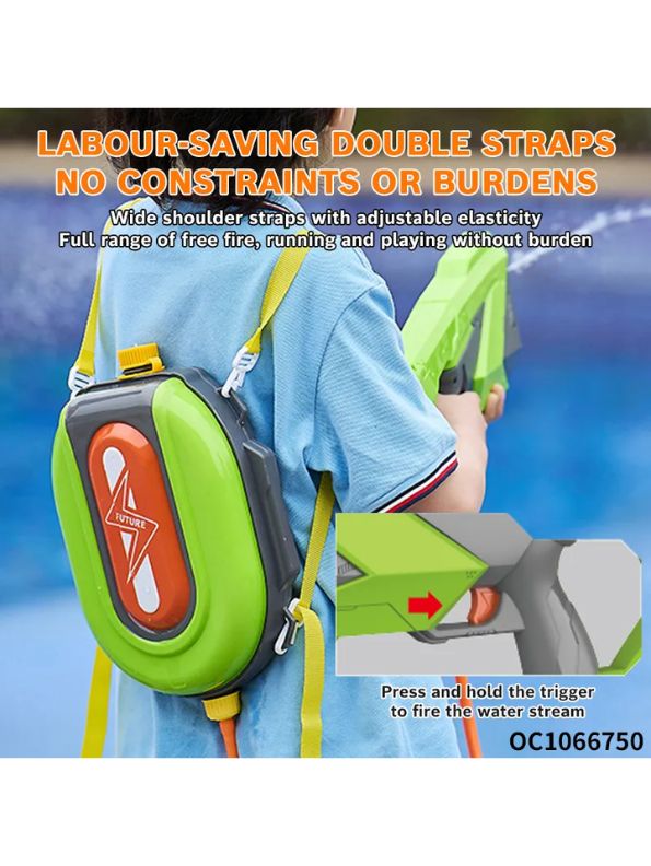 SuperDrip Blaster X1- Backpack Water Bag Toy for Kids | Ultimate Outdoor Beach & Summer Fun LMI14404.