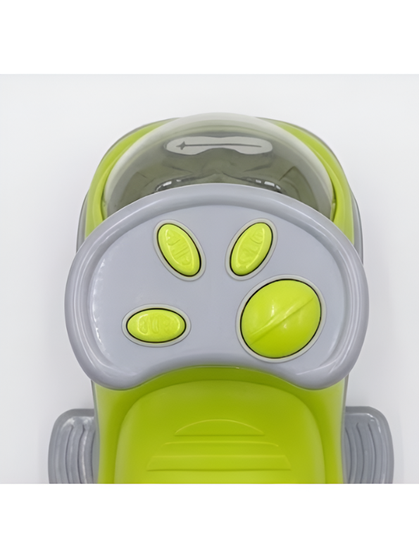 Superhero Ride-On Push Car with Music, Steering Wheel & Backrest Support Handle (Grey & Green) LMI8649
