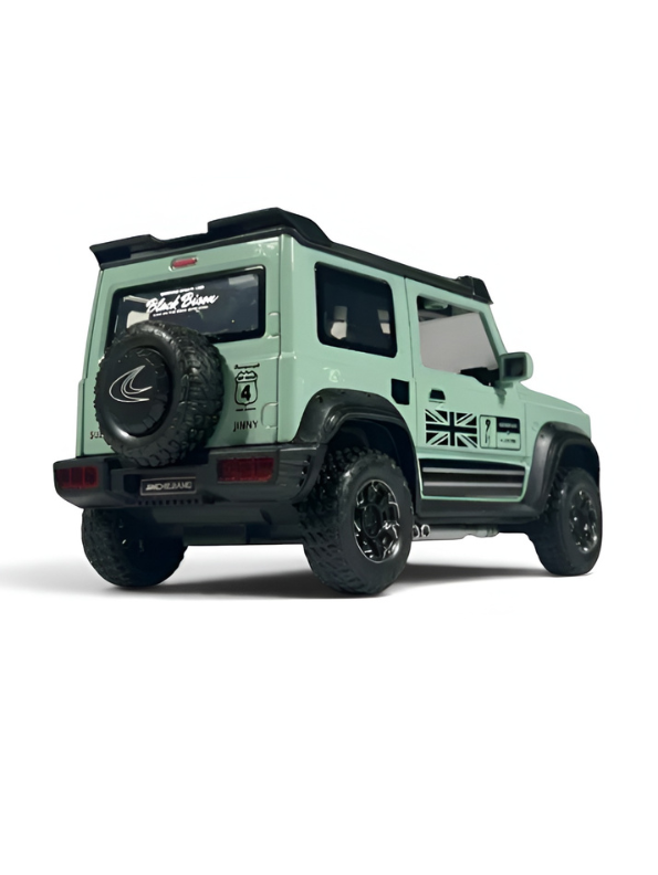 Suzuki Jimny 1:24 Scale Alloy Diecast Model Car with Dual Mist Spray Effect Green LMI15473.