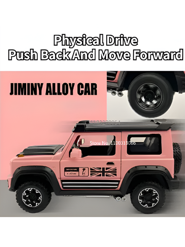 Suzuki Jimny 1:24 Scale Alloy Diecast Model Car with Dual Mist Spray Effect LMI15473.