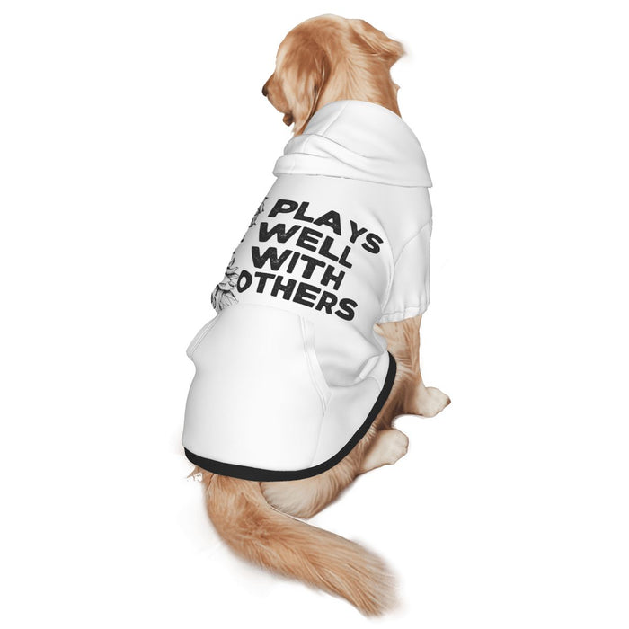 Swinger Inspired Pet Hoodie Medium & Large Dog Hoodie Pet Clothes