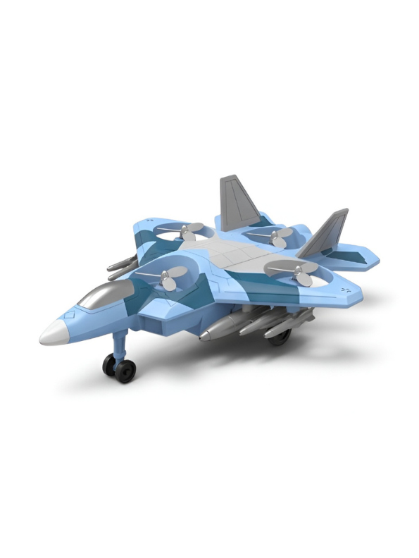 Tactical Fighter Jet Diecast Model Toy Airplane – Camouflage Toy For Kids LMI15528