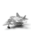 Tactical Fighter Jet Diecast Model Toy Airplane – Grey Camouflage Toy For Kids LMI15528