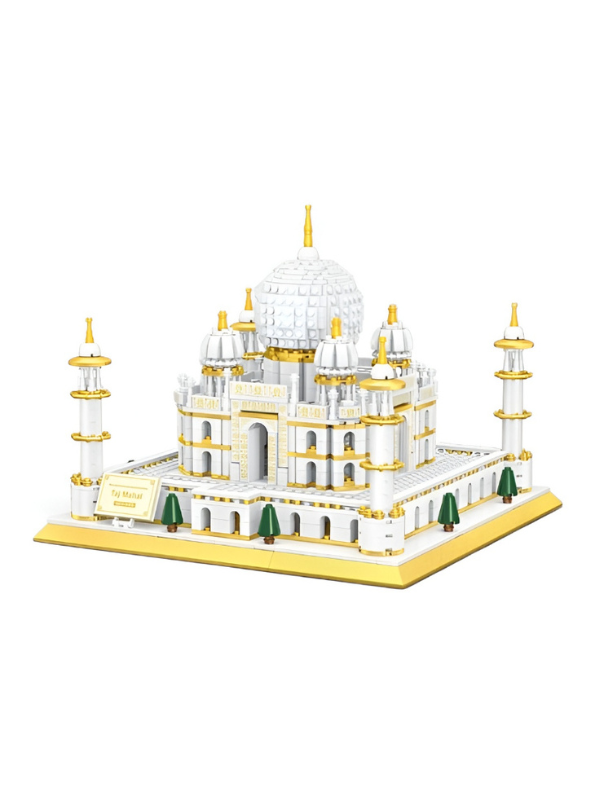 Taj Mahal Architecture Building Blocks Set – Educational DIY Construction Kit MD117