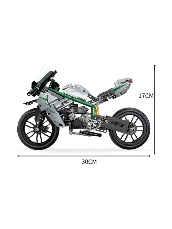 Tech-Storm 600+ PCS Heavy Motorcycle Building Blocks Kit TV5873.