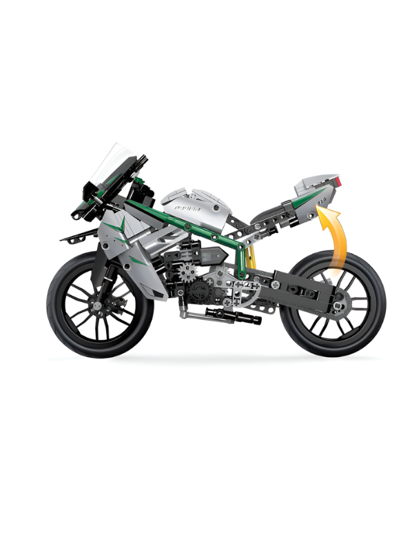 Tech-Storm 600+ PCS Heavy Motorcycle Building Blocks Kit TV5873.
