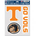 Tennessee Volunteers Decal Multi Use Fan 3 Pack Special Order-0