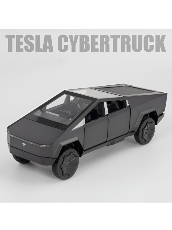 Tesla Cybertruck Diecast Model Car Scale 1:35 LMI15622 - Free Car Inside.