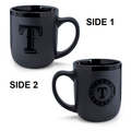 Texas Rangers Coffee Mug 17oz Matte Black-0