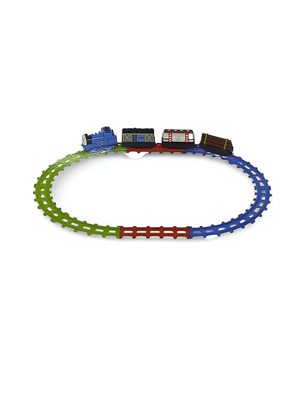 Thomas Cartoon Train Set for Kids - 11 Pc Track Combo | Fun Toy Train Set (TV-N-24)