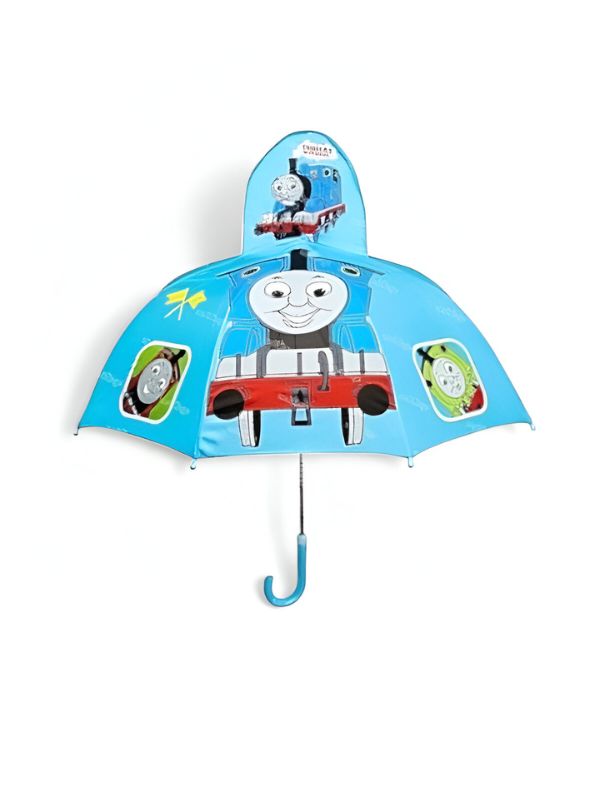 Thomas & Friends Umbrella for Kids - 47cm Colorful Rain Umbrella Featuring Thomas the Tank Engine NOV9696.