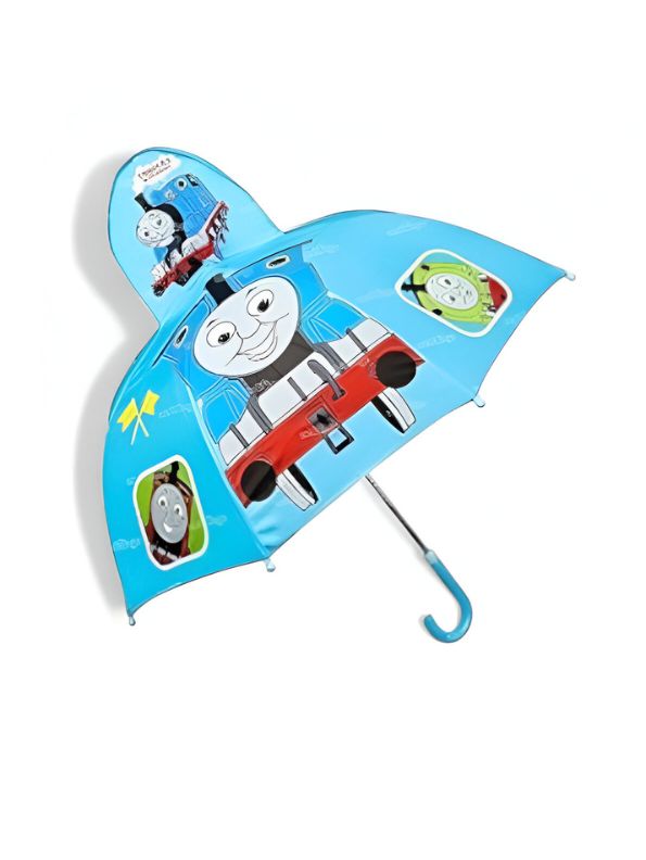 Thomas & Friends Umbrella for Kids - 47cm Colorful Rain Umbrella Featuring Thomas the Tank Engine NOV9696.