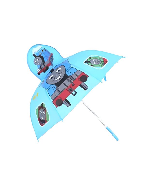 Thomas & Friends Umbrella for Kids - 47cm Colorful Rain Umbrella Featuring Thomas the Tank Engine NOV9696.