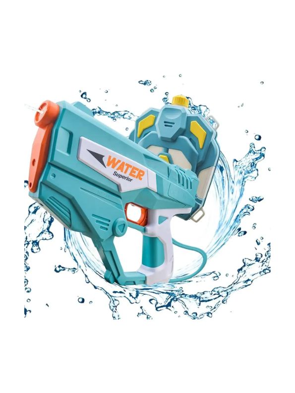 ThunderBlast 1350 Automatic Electric Water Gun – 40+ FT Long Range with Auto Pump & 1350cc Backpack Capacity for Adults LMI14349