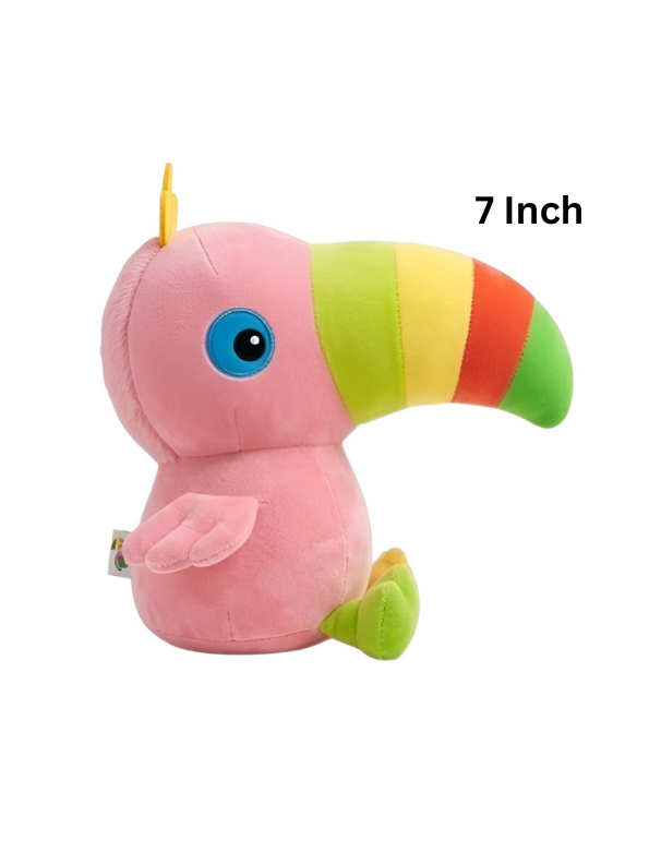 Toucan Bird Plush Toy – Stuffed Animal, Cuddly - Ultra-Soft Toy for Kids & Adults 7 inch - ST14579.
